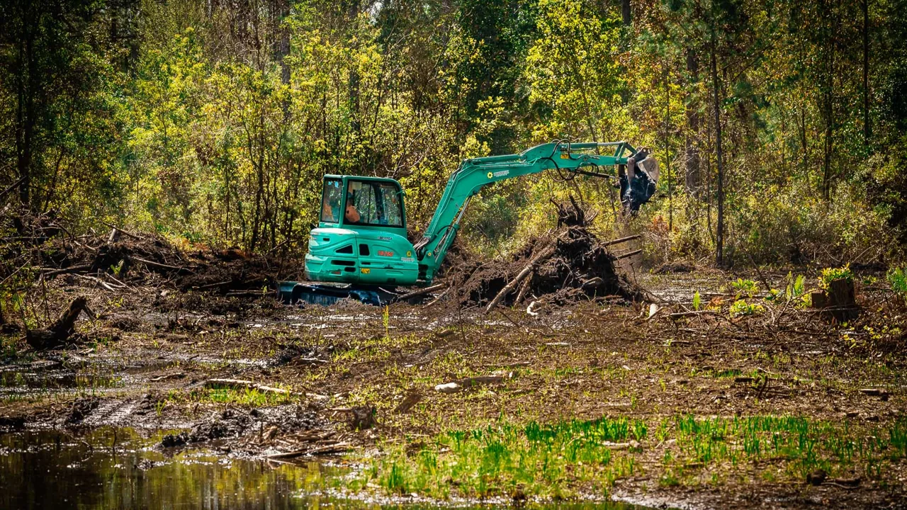 Land clearing in Port St. Lucie, FL